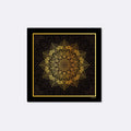 Gold Ornamental - Silk Pocket Square by Monzoro