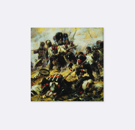 The Battle of Waterloo - Silk Pocket Square by Monzoro