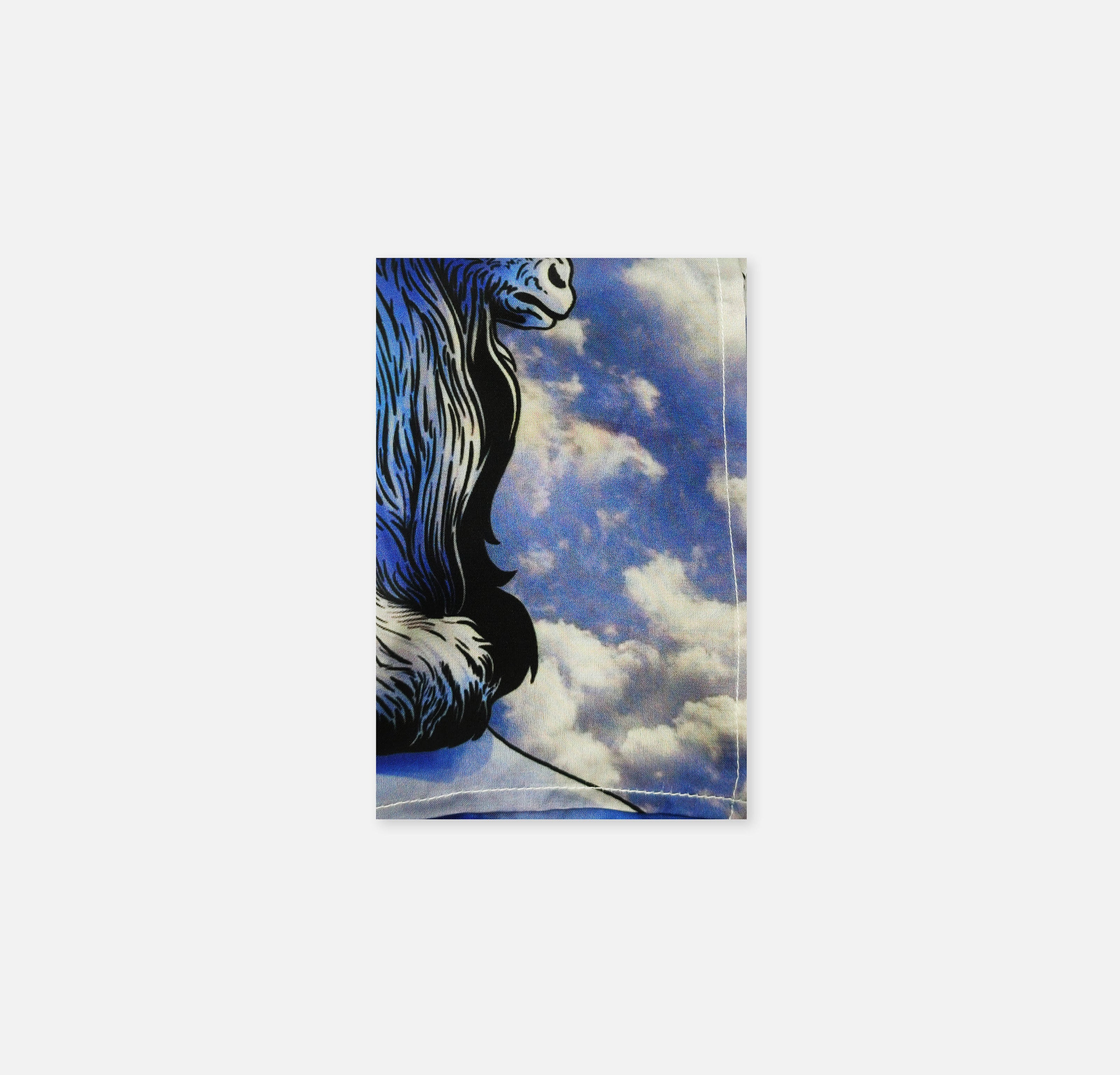 Markhor - Silk Pocket Square by Monzoro – view 2