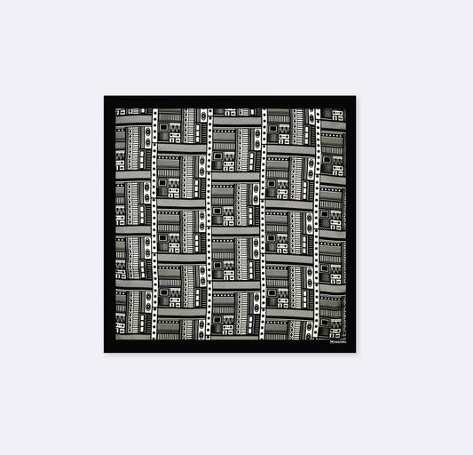 Rectangular Strips- Silk Pocket Square
