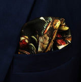 The battle of waterloo - silk pocket squares