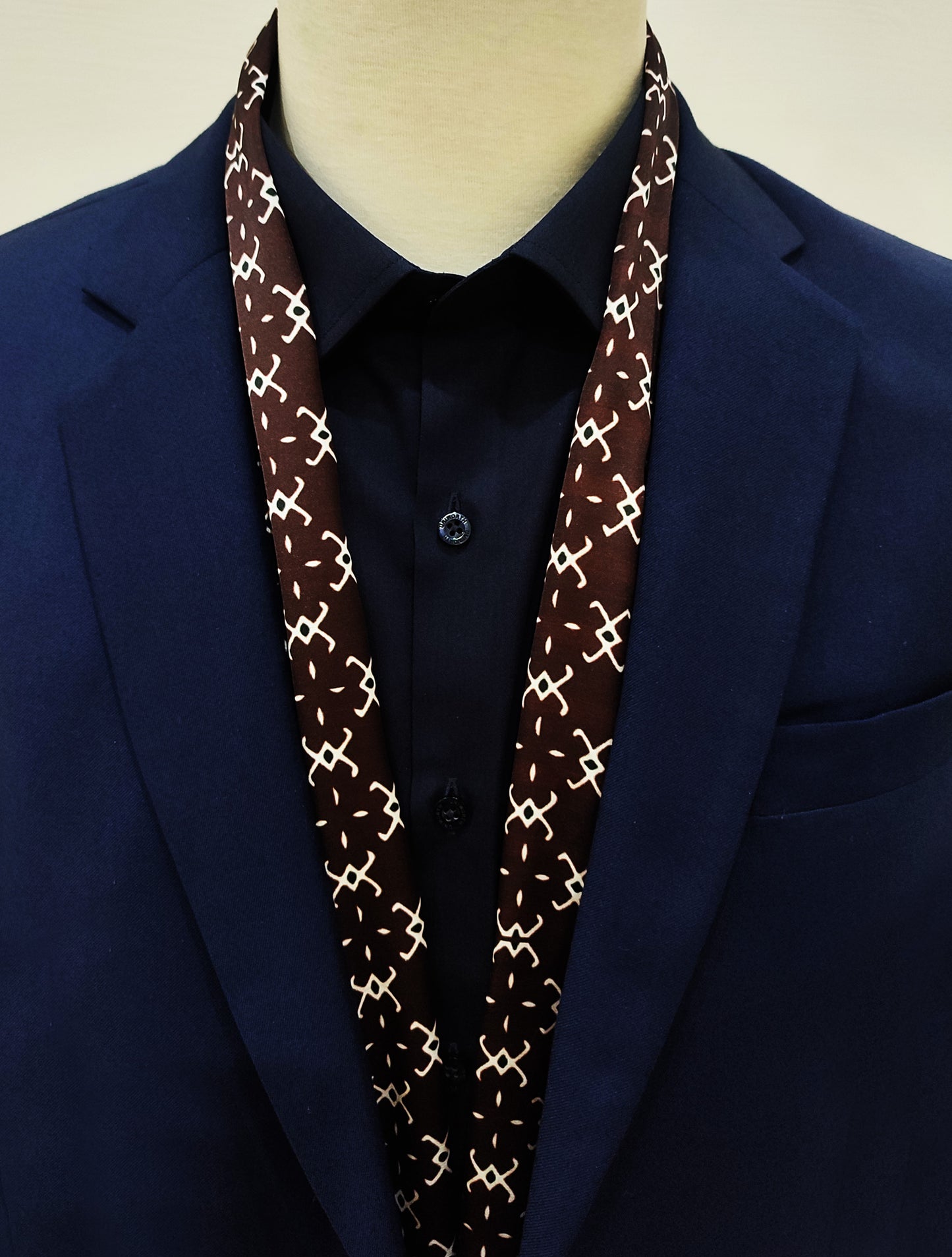 Burberry Chocolate Silk Scarf