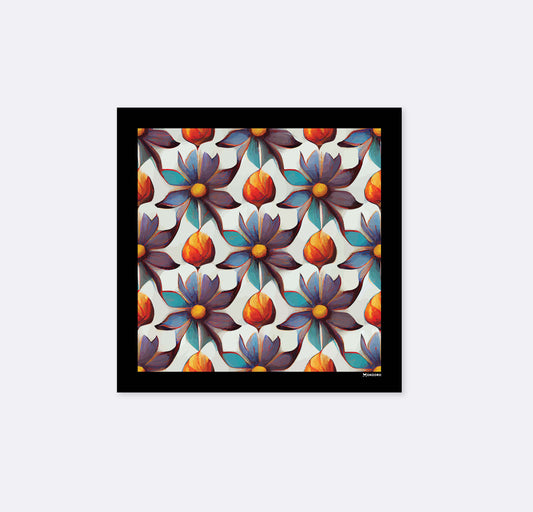 Hawaiian Flower - Silk Pocket Square