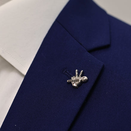 The Singers Victory - Silver Lapel Pin