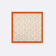 Animated Deer - Silk Pocket Square by Monzoro