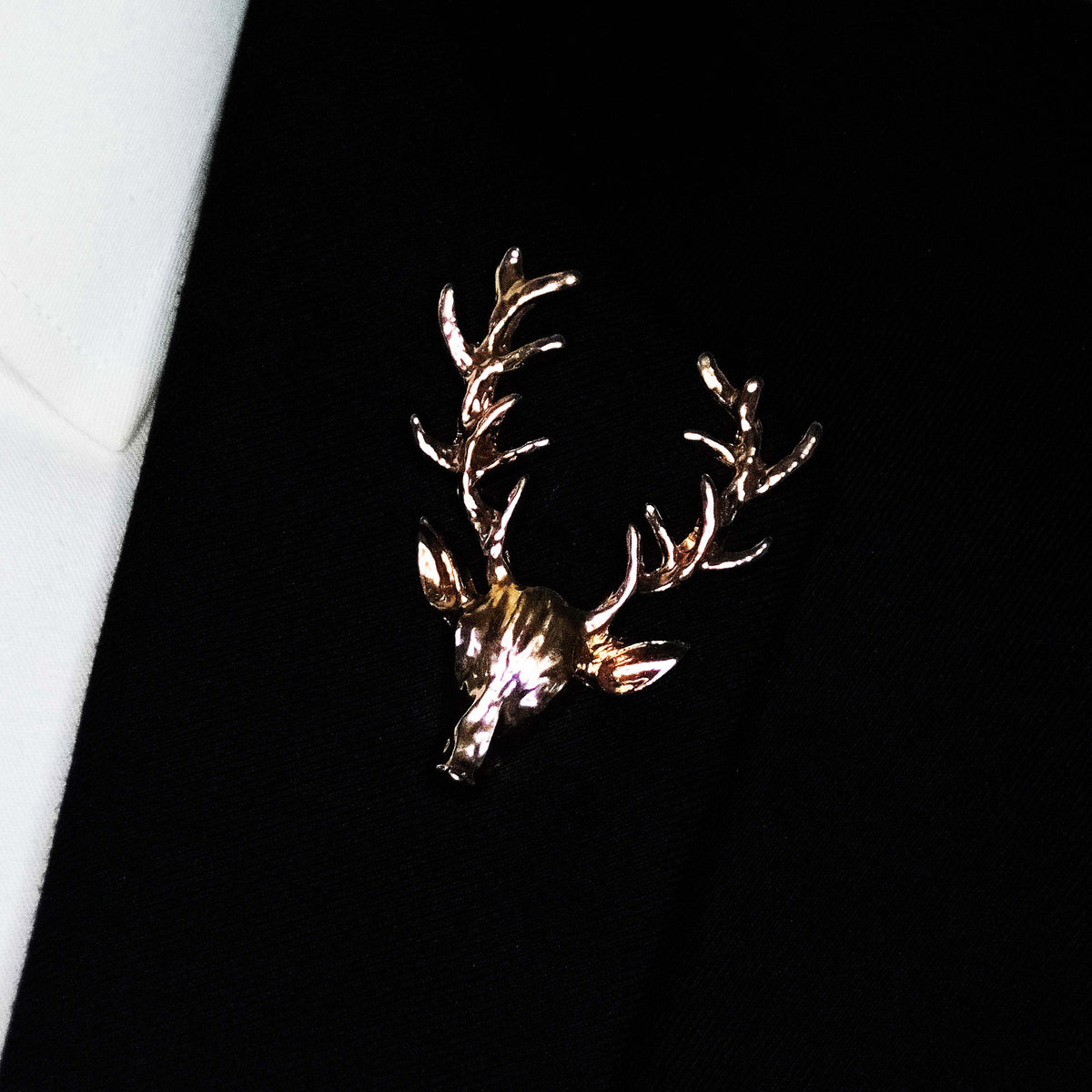 Alpha Antler - Golden Lapel Pin