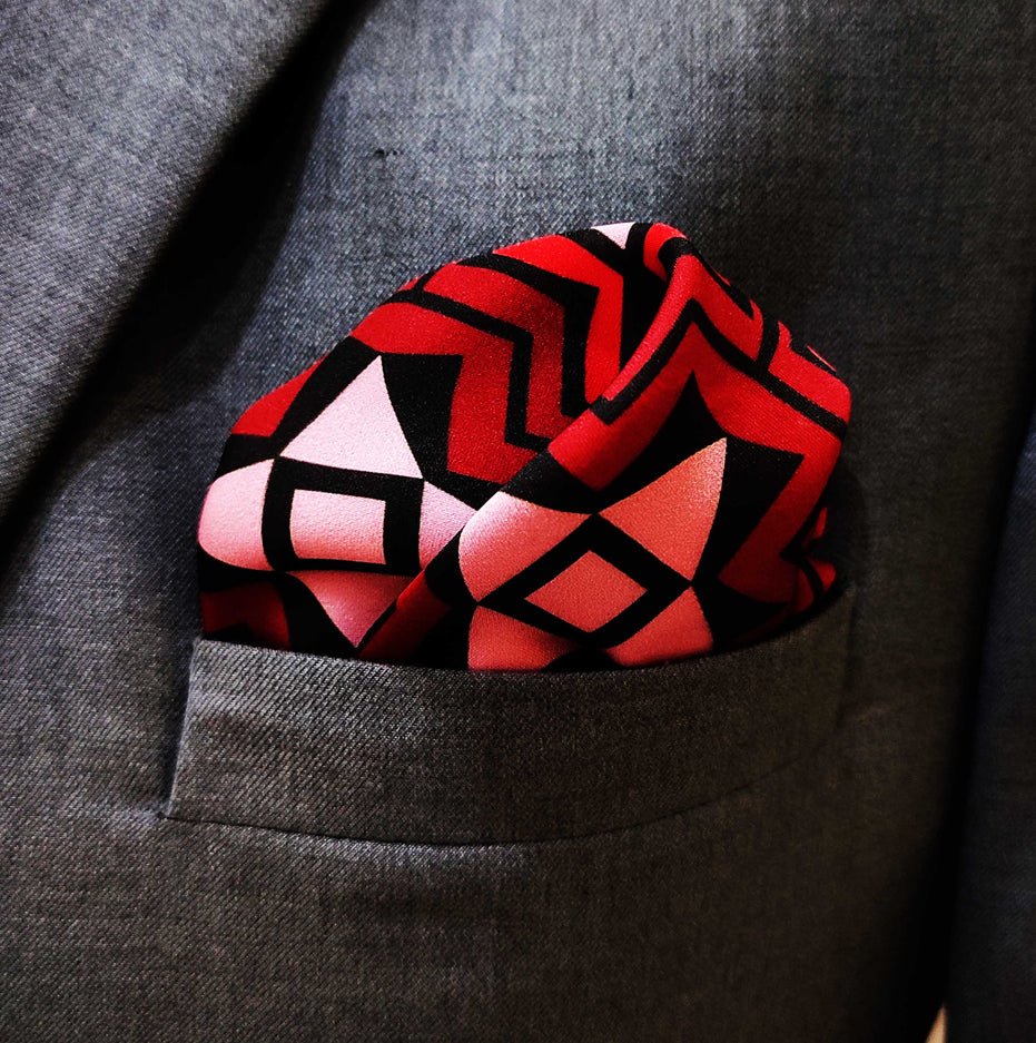 Missoula Museum - Silk Pocket Square by Monzoro – view 3