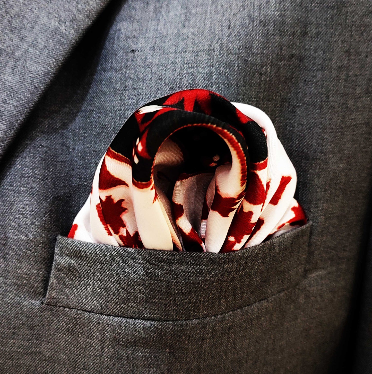 ROMANIAN TRADITIONAL - SILK POCKET SQUARES