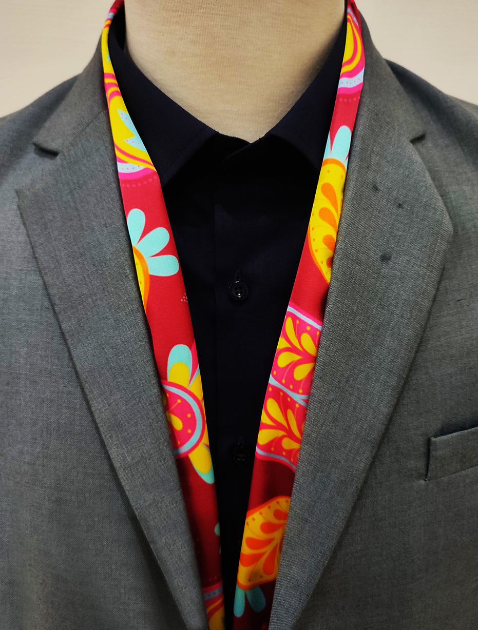 Paisley Shape - Silk Men Scarf by Monzoro – view 5