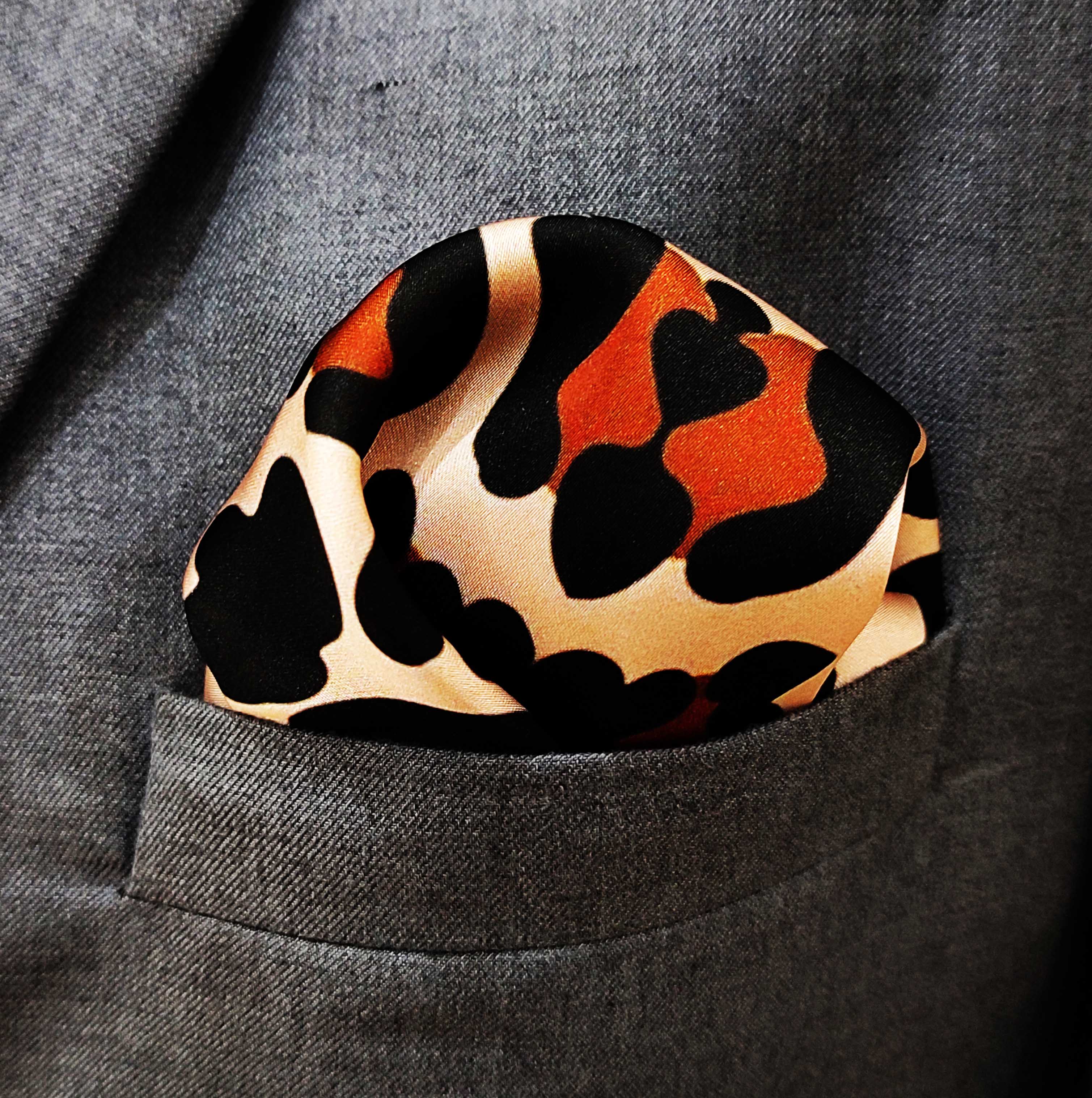Regal Royal Realm - Silk Pocket Square by Monzoro – view 3