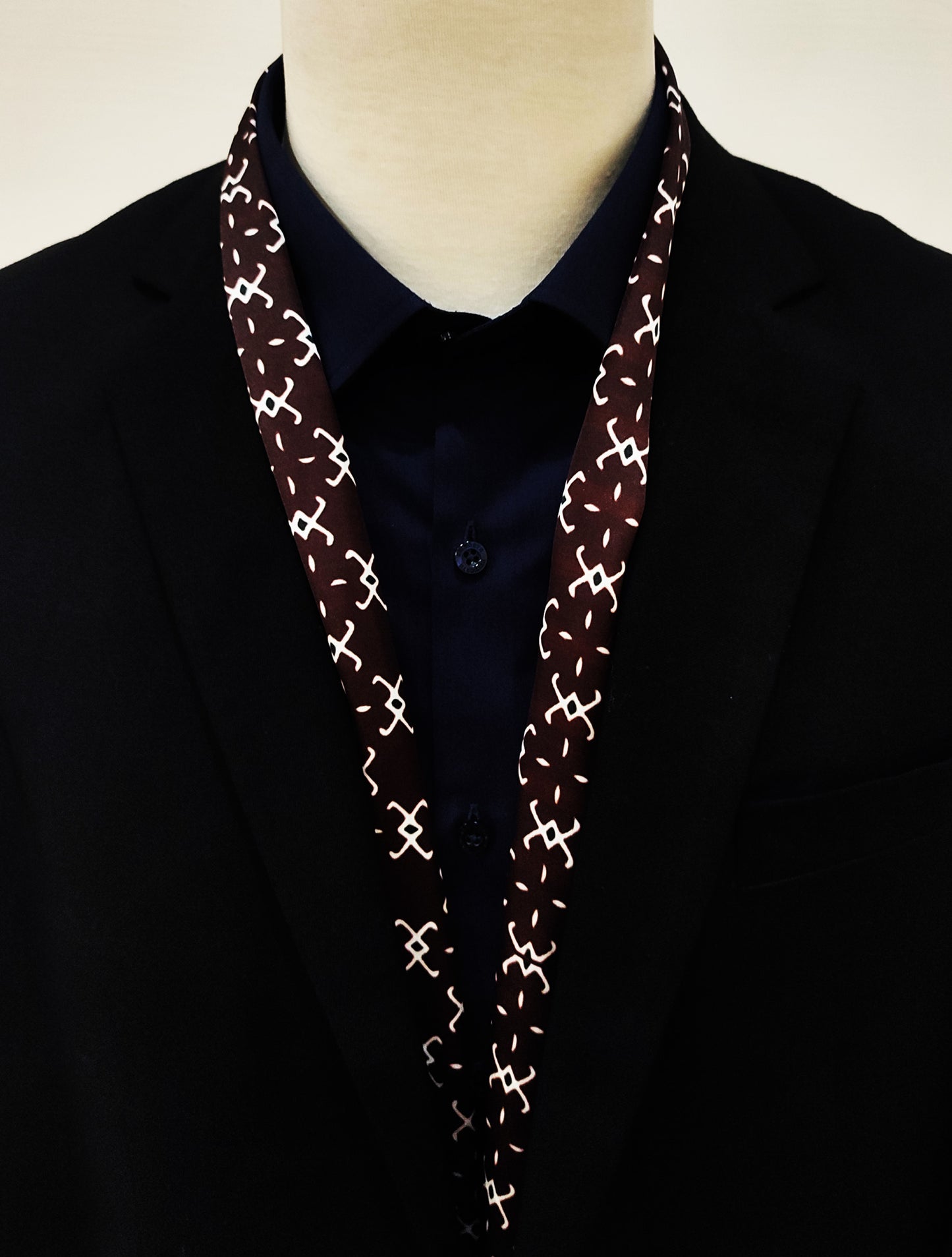 Burberry Chocolate Silk Scarf