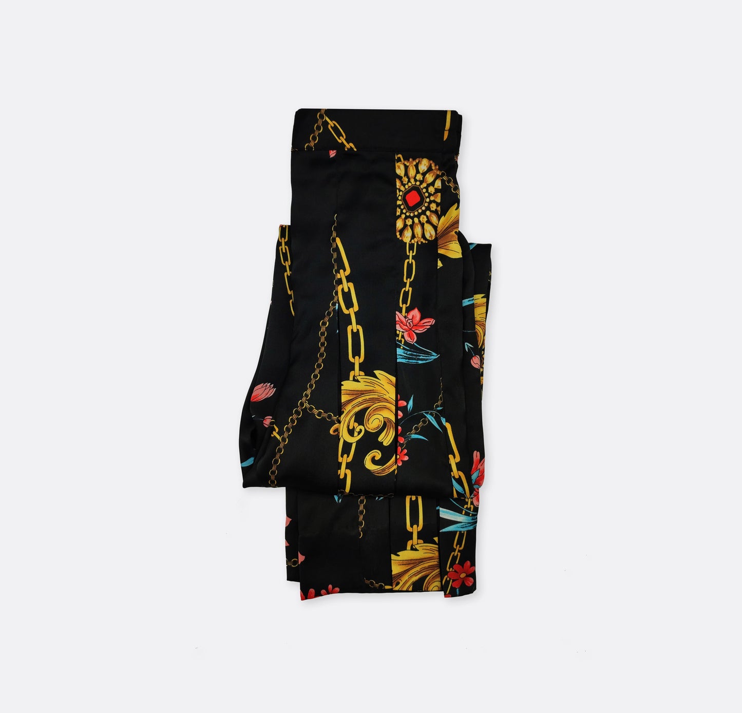 black chain trouser