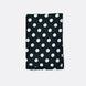 Black Base Polka - Silk Pocket Square by Monzoro – view 2