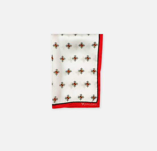Red Potion - Silk Pocket Square by Monzoro – view 2