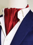Bordeaux Wine - Men Silk Ascot by Monzoro