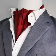 Bordeaux Wine - Men Silk Ascot by Monzoro – view 4