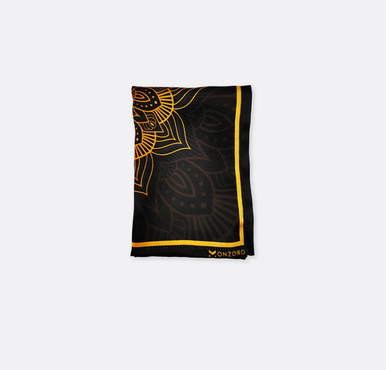 Gold Ornamental - Silk Pocket Square by Monzoro – view 2