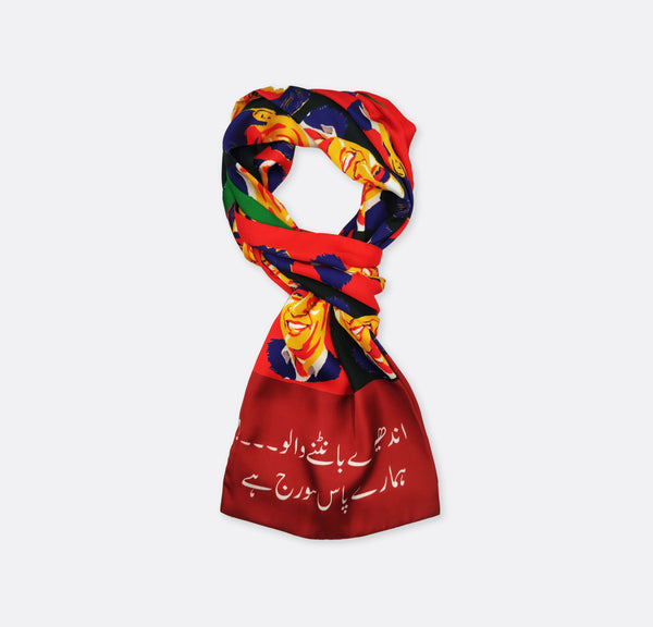 PPP warrior's - SILK SCARVES