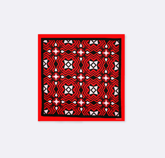 Missoula Museum - Silk Pocket Square by Monzoro