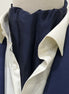 Dark Blue - Silk Men Ascot by Monzoro