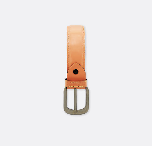 Luxury rose florentine leather belt