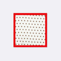 Red Potion - Silk Pocket Square by Monzoro