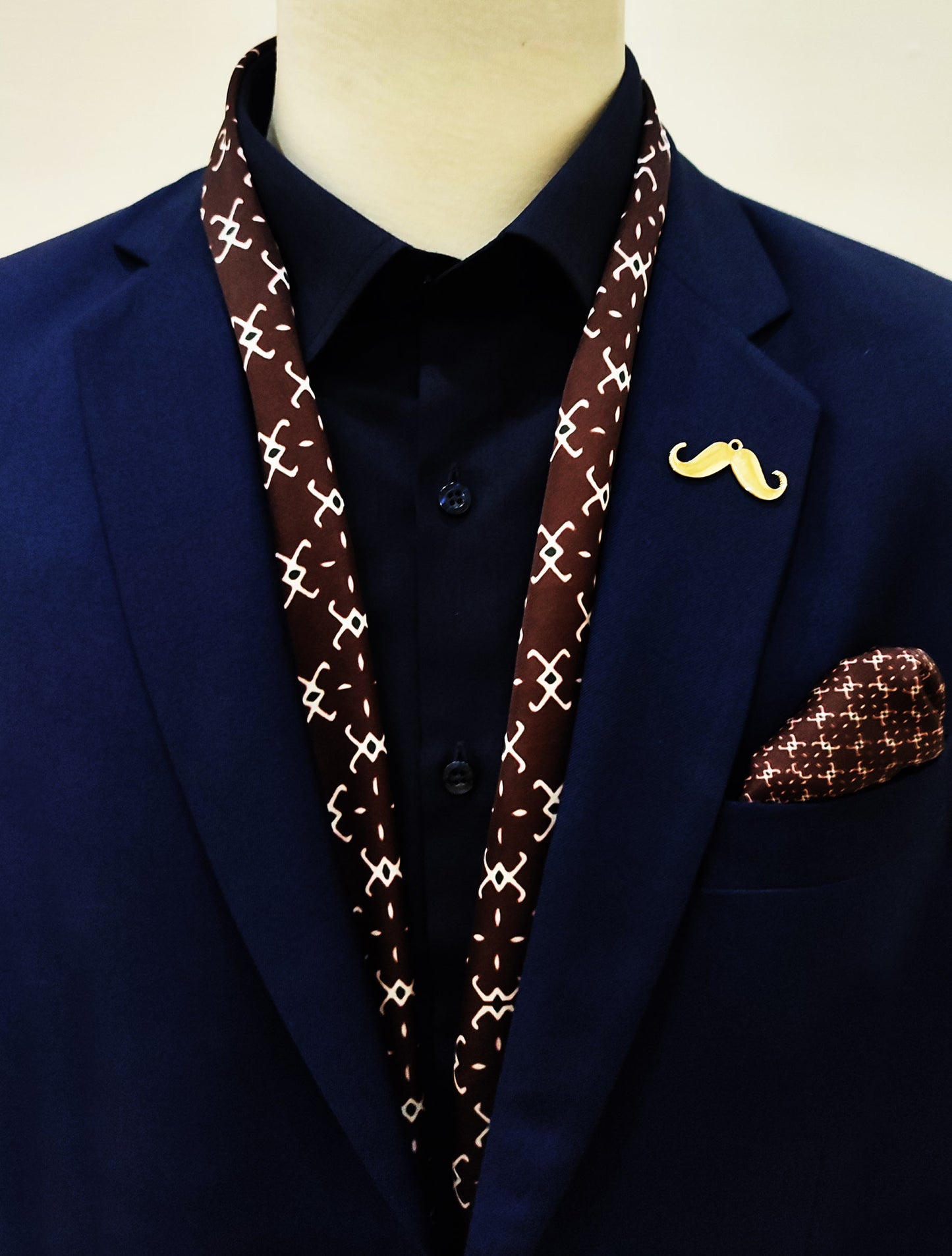 Burberry Chocolate Silk Scarf Set