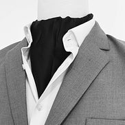 The Black Matter - Silk Ascot by Monzoro – view 7
