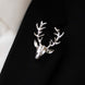 Alpha Antler - Silver Lapel Pin