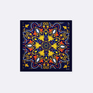 Traditional Ethnic - Silk Pocket Square by Monzoro