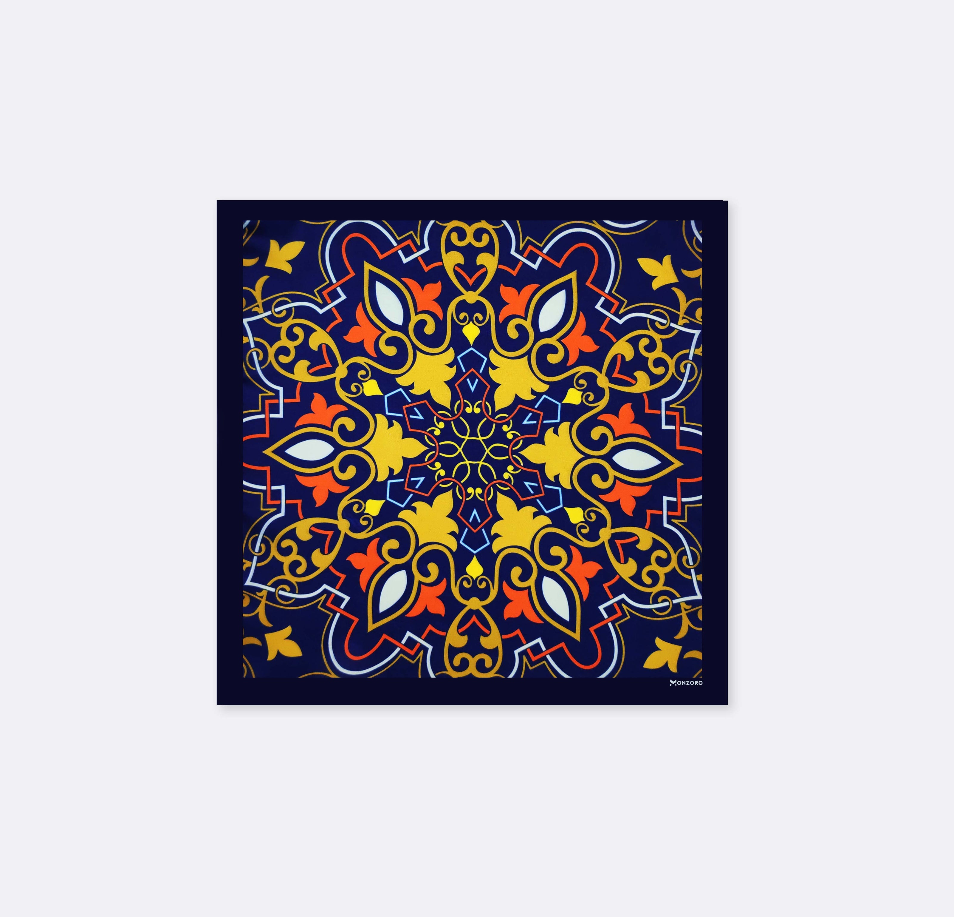 Traditional Ethnic - Silk Pocket Square by Monzoro