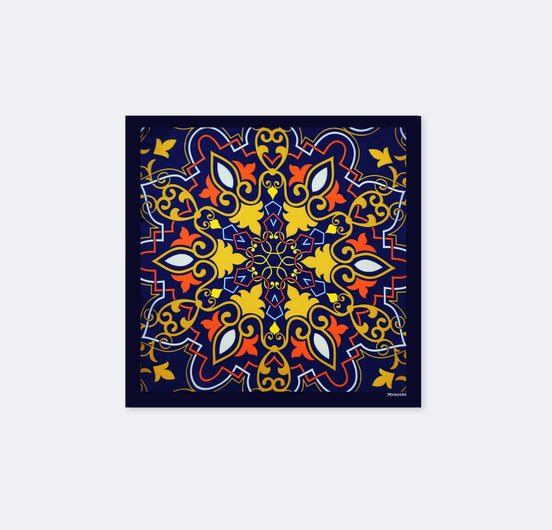 Traditional Ethnic - Silk Pocket Square by Monzoro