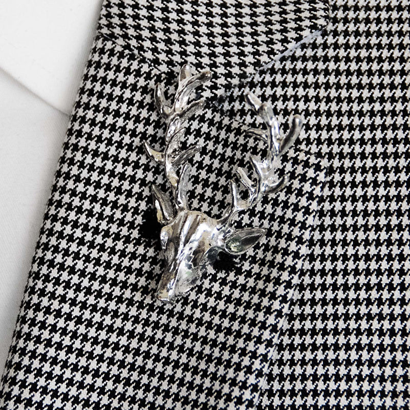 Alpha Antler - Silver Lapel Pins