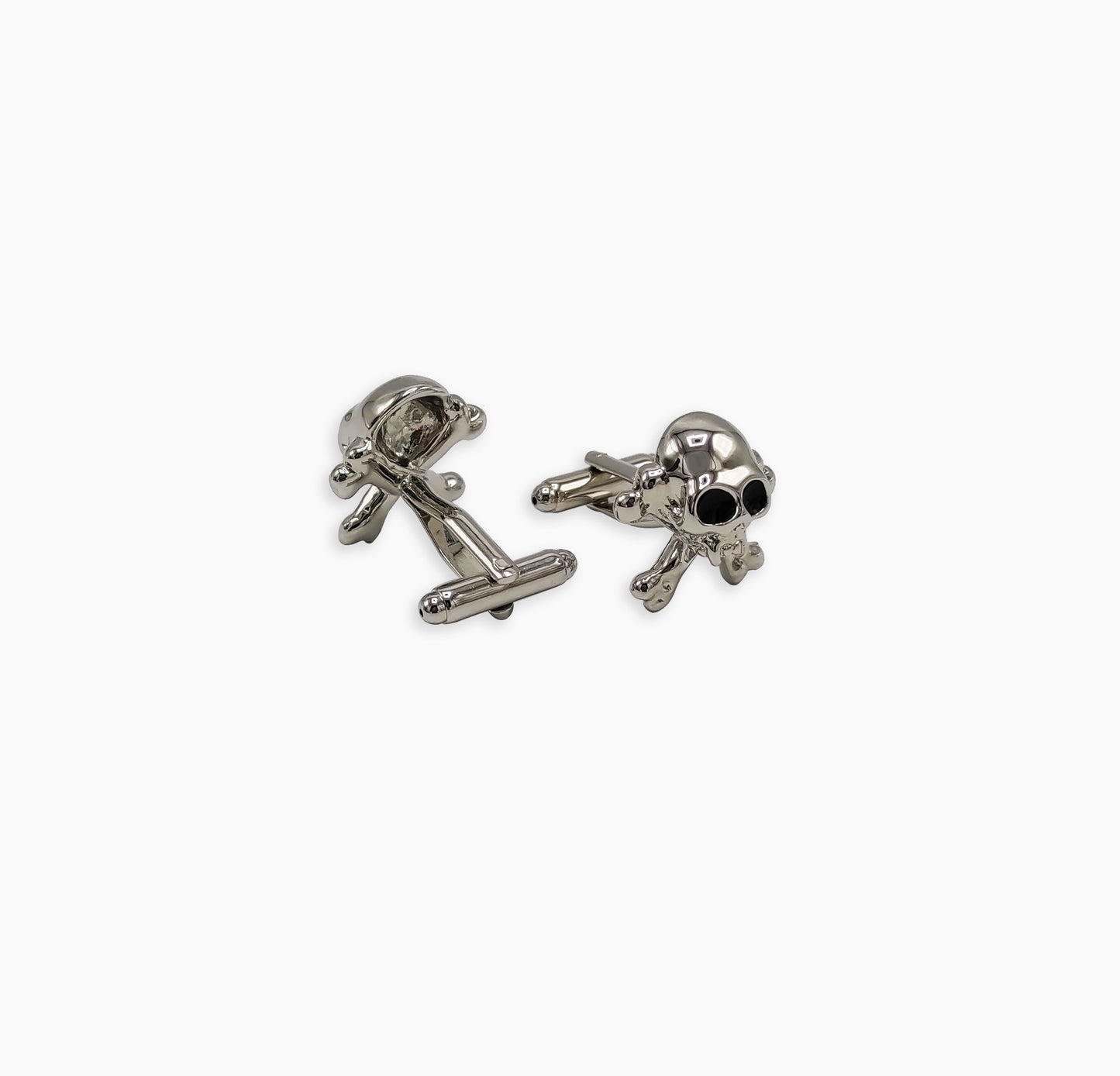 Skull and Bones – Silver Mens Cufflinks