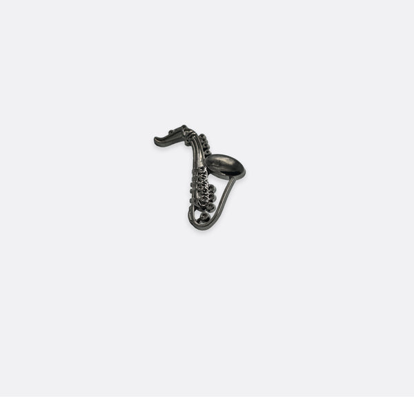 Black Saxophone - Metal Lapel Pins