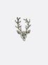 Alpha Antler - Silver Lapel Pin