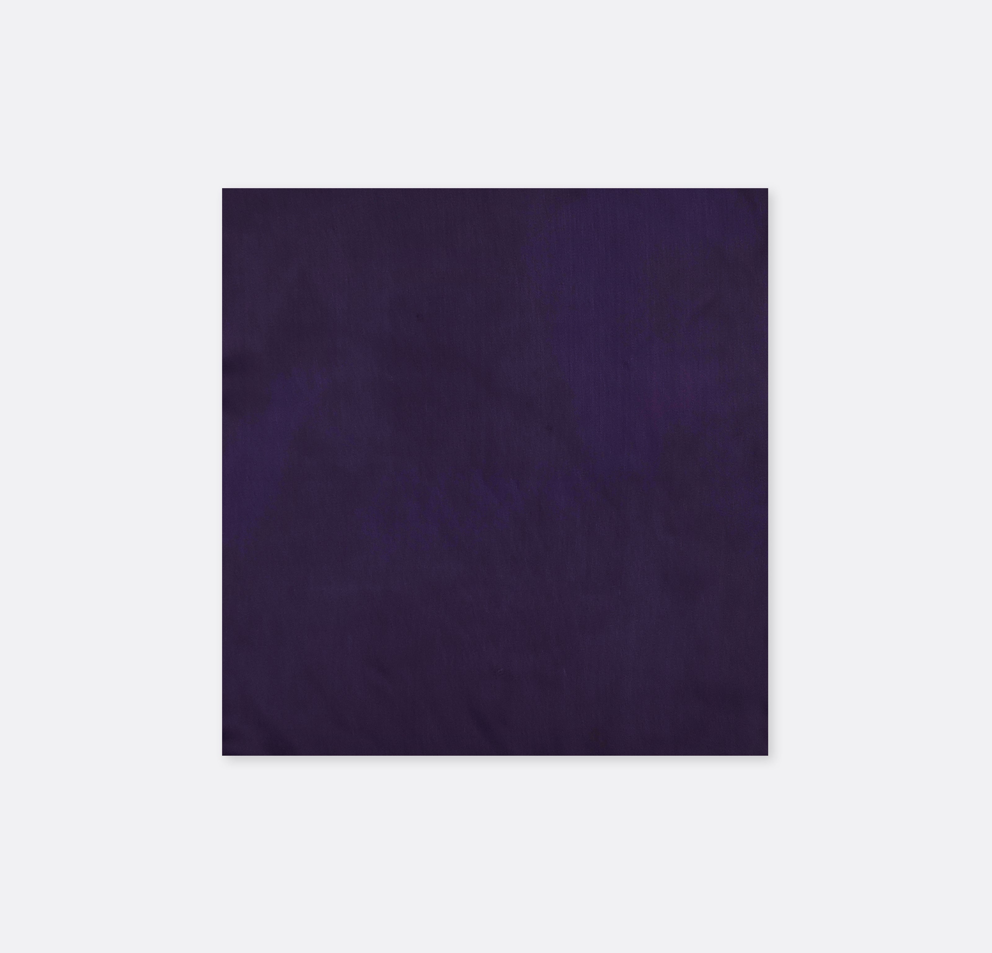 Dark Mauve Solid Silk Pocket Square by Monzoro