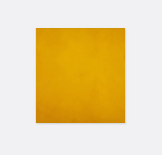 Mustard Solid Silk Pocket Square by Monzoro
