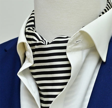 Retro Run Silk Ascot by Monzoro