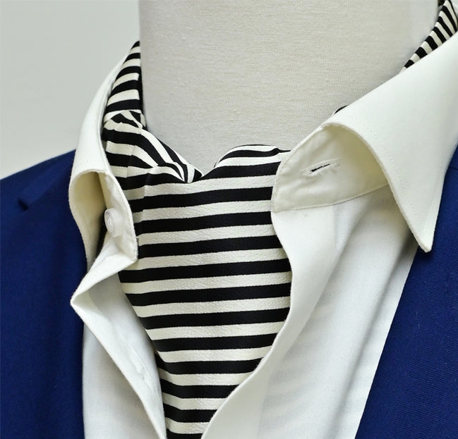 Retro Run Silk Ascot by Monzoro