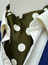 Forest Polka Silk Ascot by Monzoro