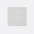 Snow White Base Polka - Silk Pocket Square by Monzoro
