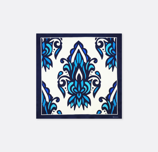 The Floral Souk – Silk Pocket Square by Monzoro