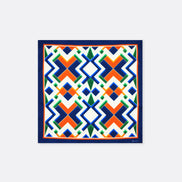 Techno Illusion – Silk Pocket Square by Monzoro