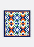 Techno Illusion – Silk Pocket Square by Monzoro