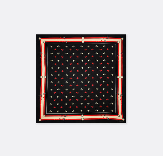 Abstract Horse – Silk Pocket Square by Monzoro