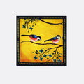Morning Bird – Silk Pocket Square by Monzoro