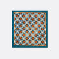 Mexican Floral Loop – Silk Pocket Square by Monzoro