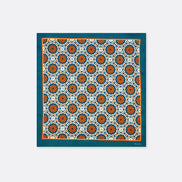 Mexican Floral Loop – Silk Pocket Square by Monzoro