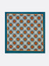 Mexican Floral Loop – Silk Pocket Square by Monzoro